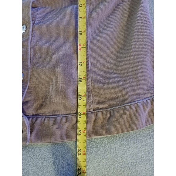 Forever 21 Jacket Womens Small Brown Corduroy Button Front - Picture 6 of 8